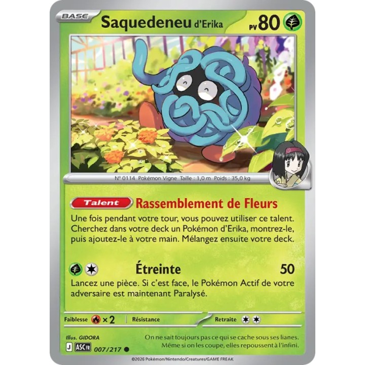 Saquedeneu d'Erika 007/217