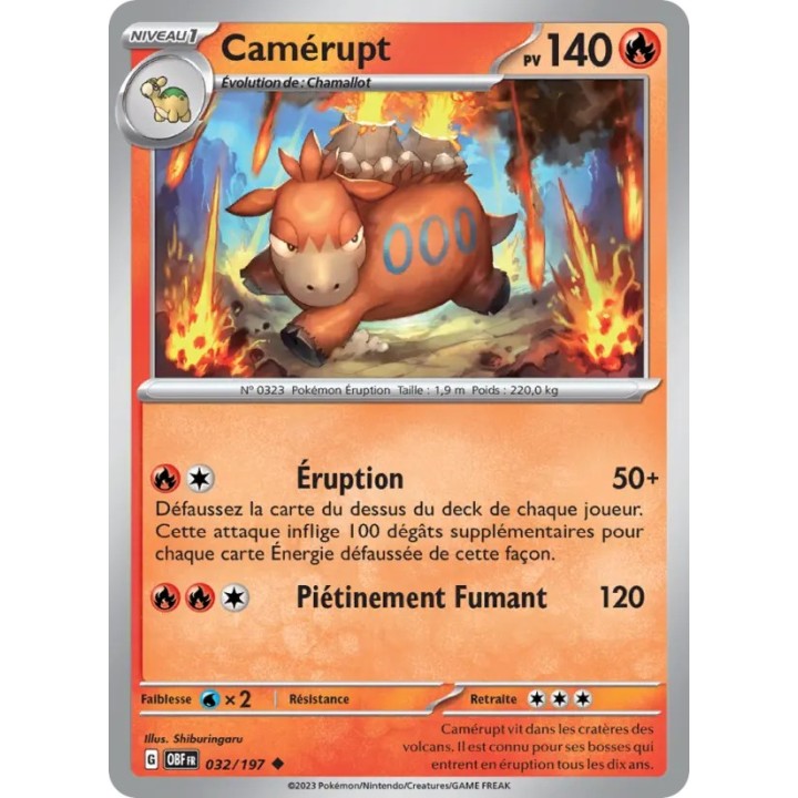 Camérupt 032/197