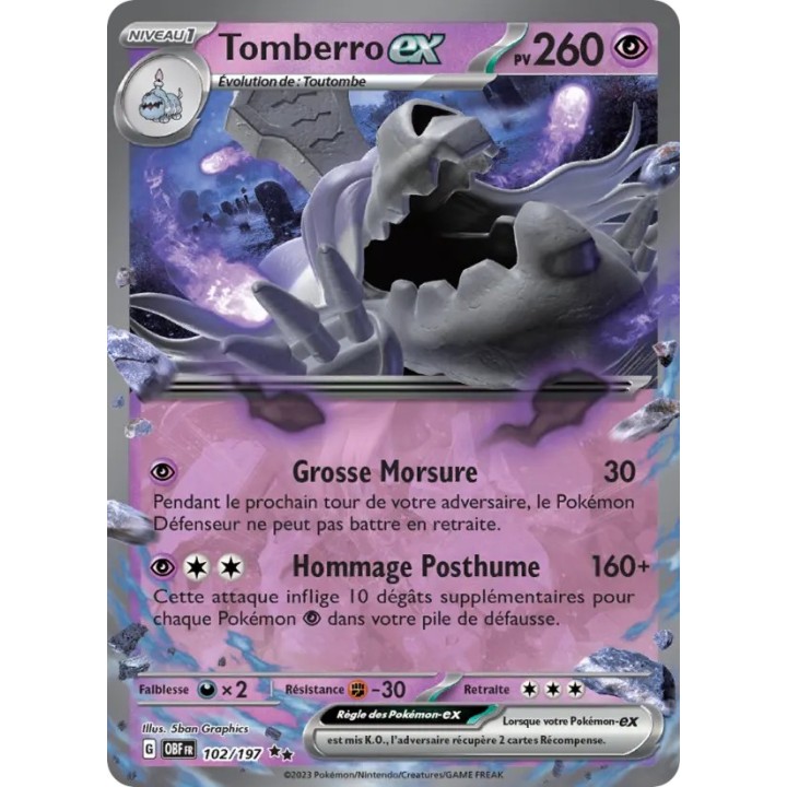 Tomberro-ex 102/197