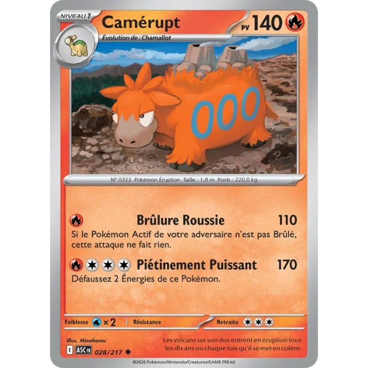 Camérupt 028/217
