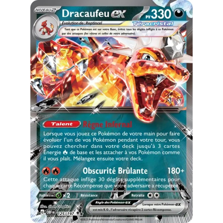 Dracaufeu-ex 125/197