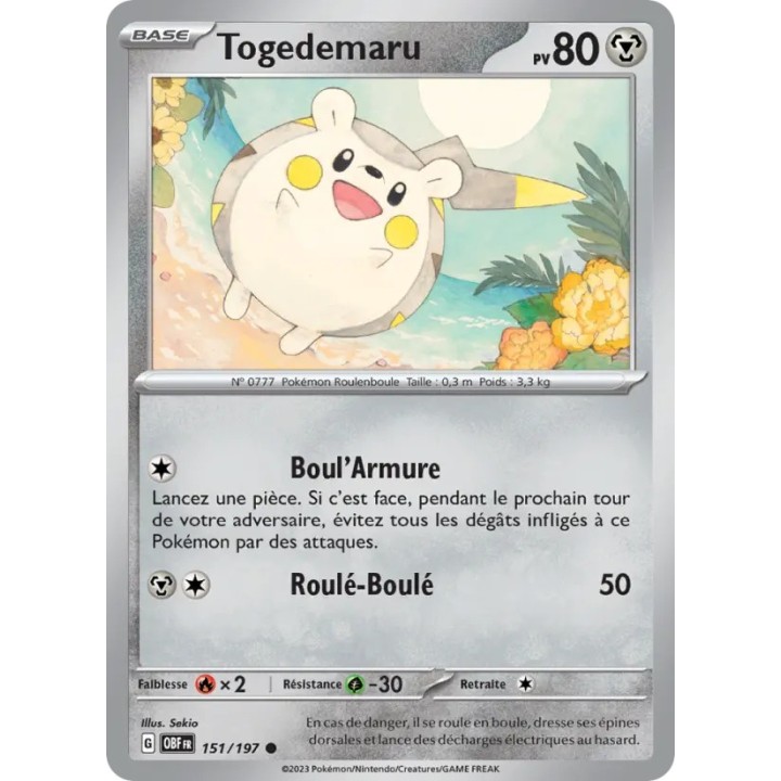 Togedemaru 151/197