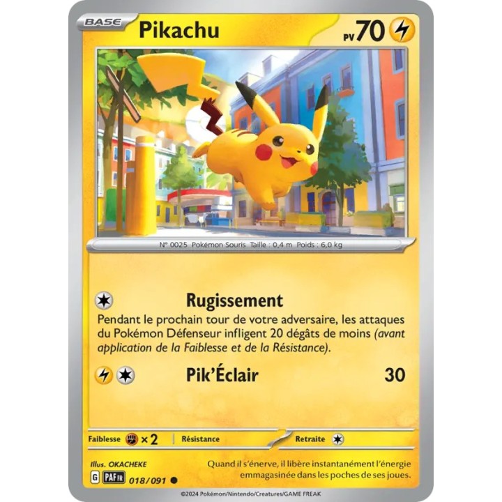 Pikachu 018/091