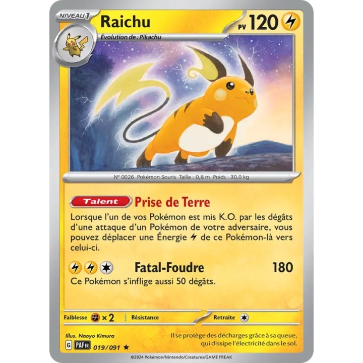 Raichu 019/091