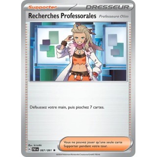 Recherches Professorales 087/091