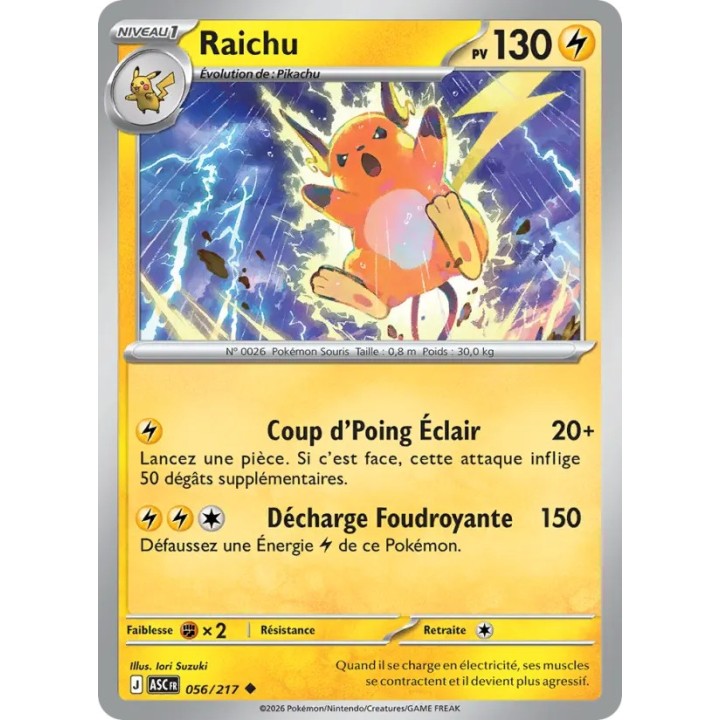 Raichu 056/217