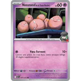 Noeunoeuf de la Team Rocket 077/217