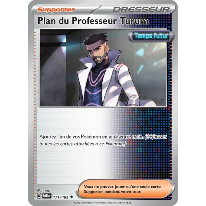 Plan du Professeur Turum 171/182
