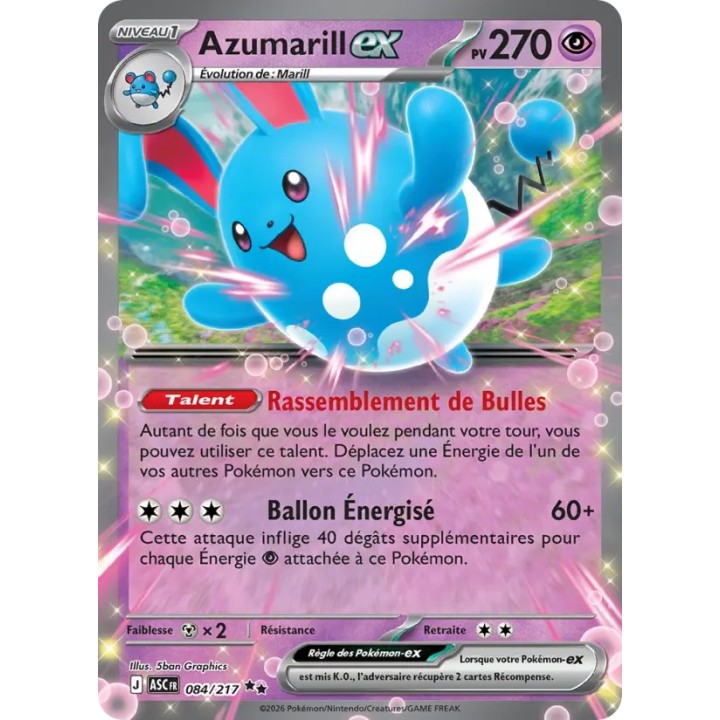 Azumarill-ex 084/217