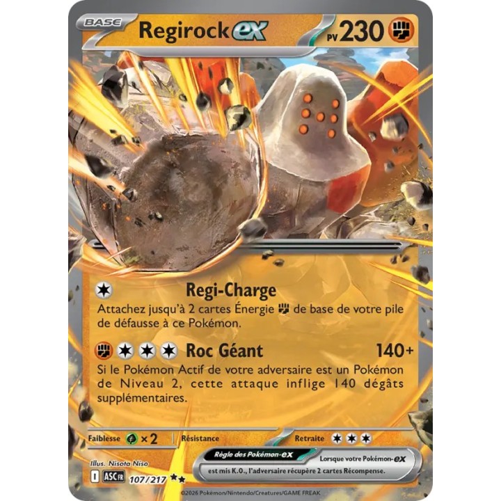 Regirock-ex 107/217