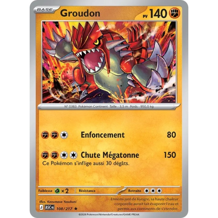 Groudon 108/217