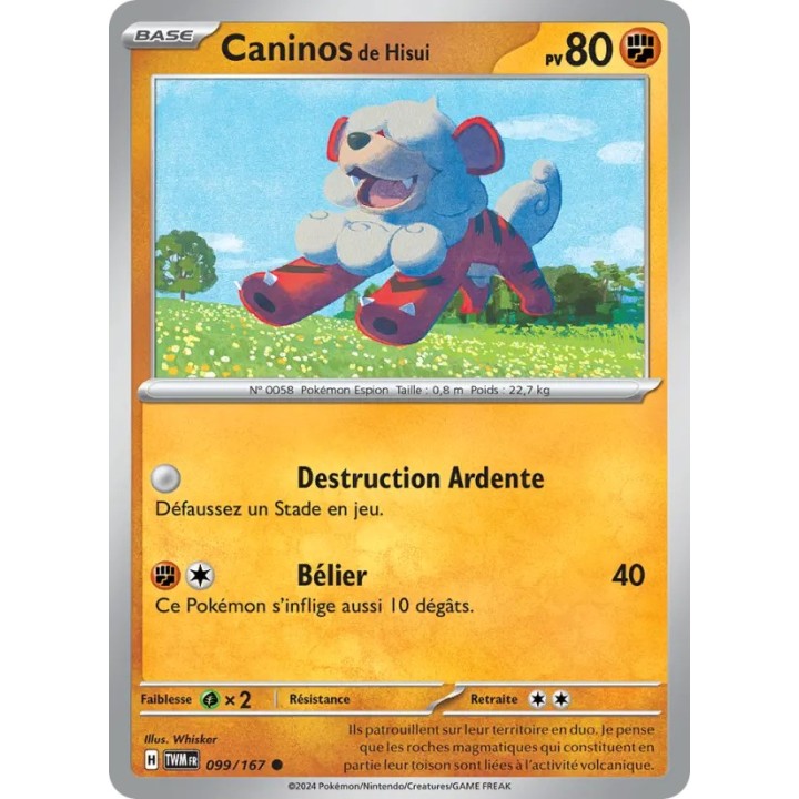 Caninos de Hisui 099/167