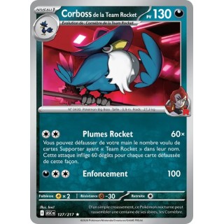 Corboss de la Team Rocket 127/217