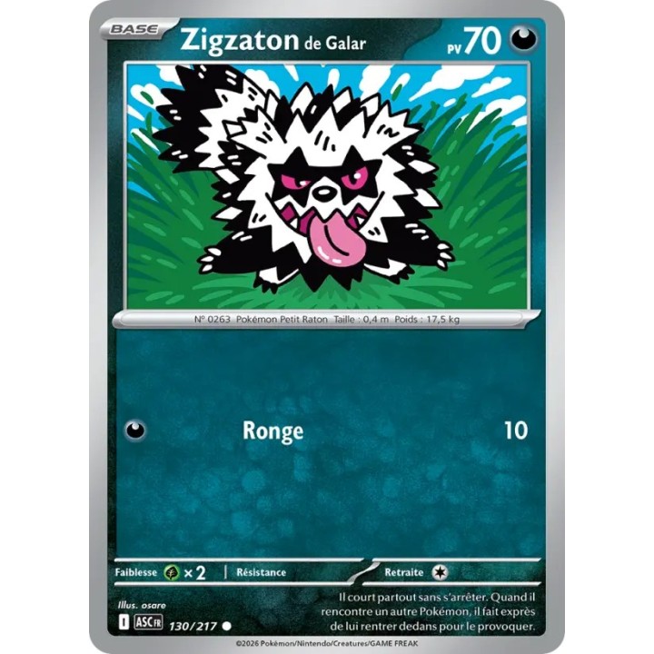 Zigzaton de Galar 130/217