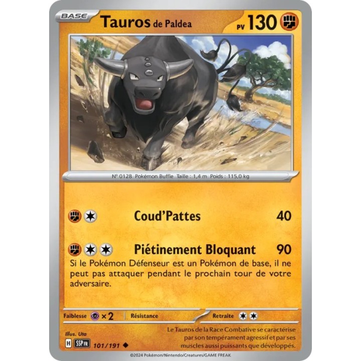 Tauros de Paldea 101/191