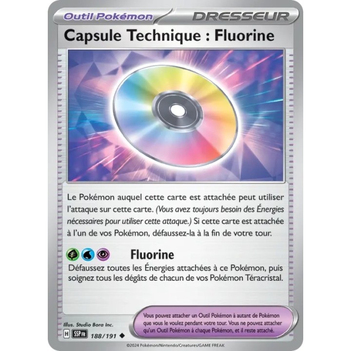 Capsule Technique : Fluorine 188/191