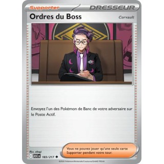 Ordres du Boss 183/217