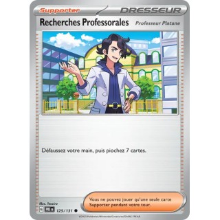 Recherches Professorales 125/131