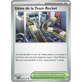 Usine de la Team Rocket 203/217