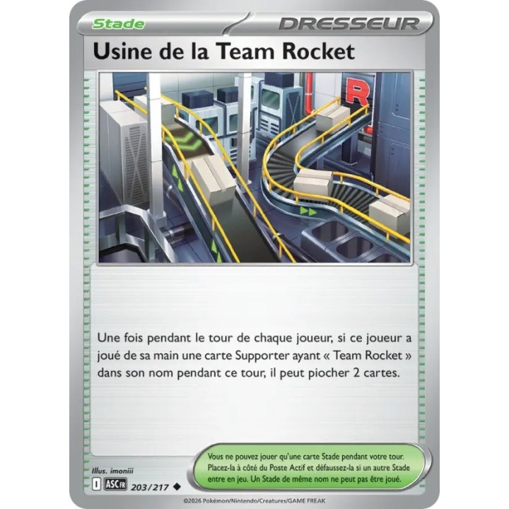 Usine de la Team Rocket 203/217