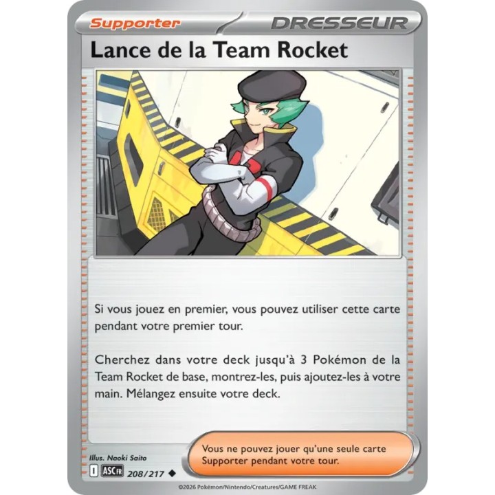 Lance de la Team Rocket 208/217
