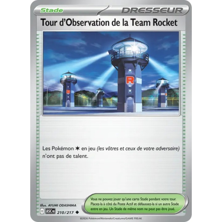 Tour d'Observation de la Team Rocket 210/217
