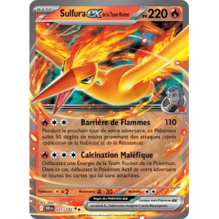 Sulfura-ex de la Team Rocket 031/182