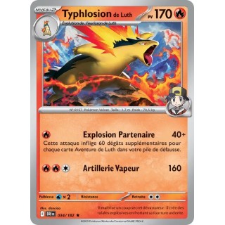 Typhlosion de Luth 034/182