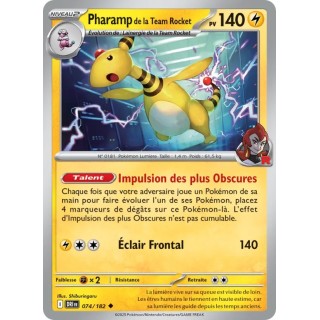 Pharamp de la Team Rocket 074/182