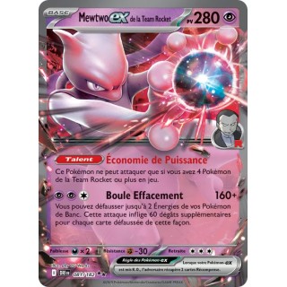 Mewtwo-ex de la Team Rocket 081/182
