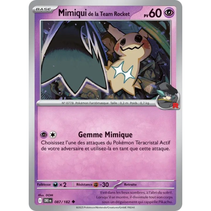 Mimiqui de la Team Rocket 087/182