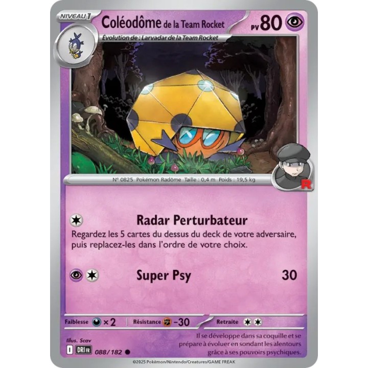 Coléodôme de la Team Rocket 088/182