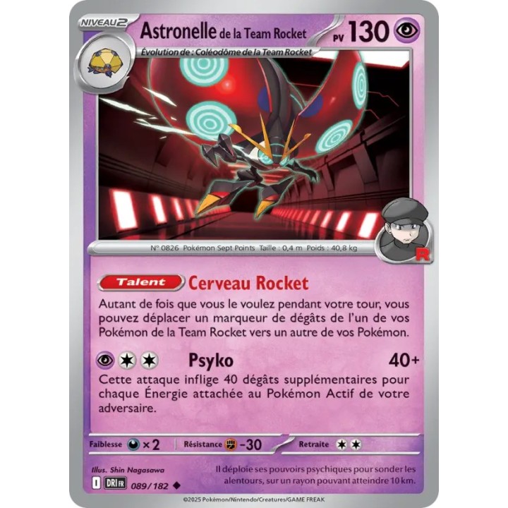 Astronelle de la Team Rocket 089/182