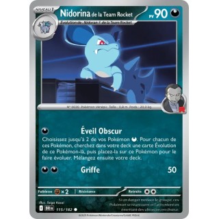 Nidorina de la Team Rocket 115/182