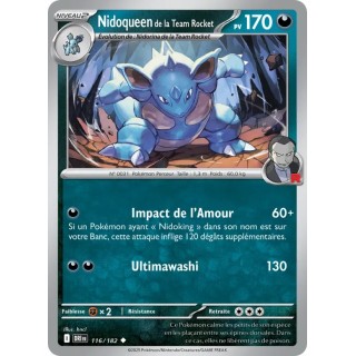 Nidoqueen de la Team Rocket 116/182