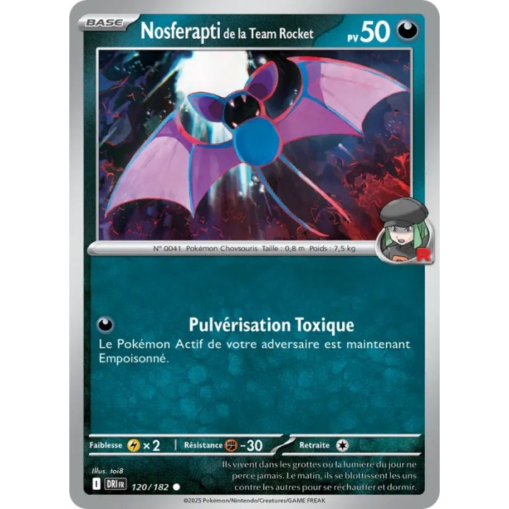 Nosferapti de la Team Rocket 120/182