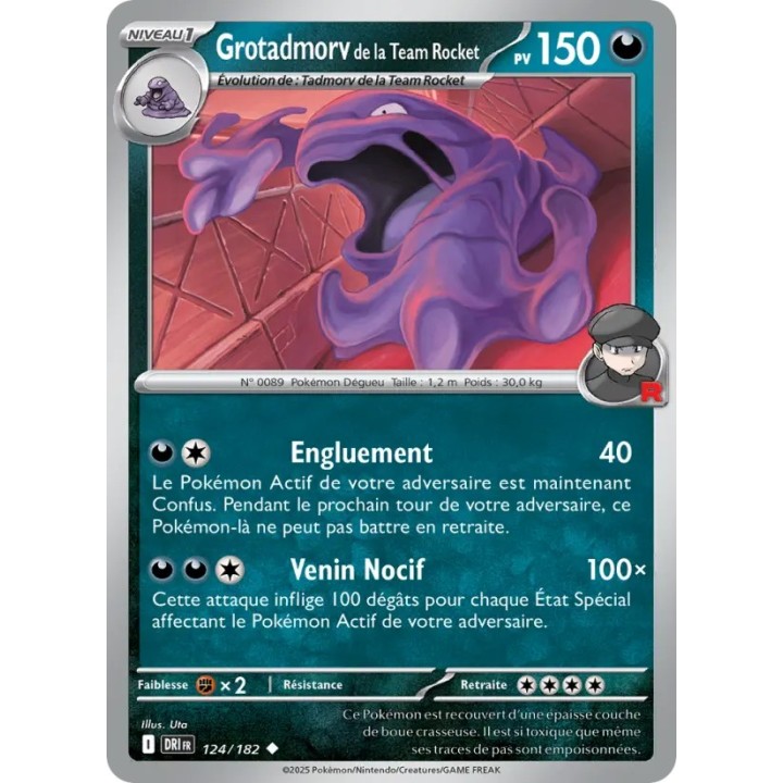 Grotadmorv de la Team Rocket 124/182