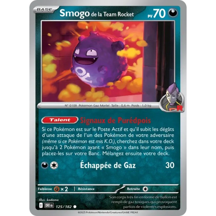 Smogo de la Team Rocket 125/182