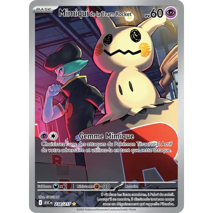 Mimiqui de la Team Rocket 238/217