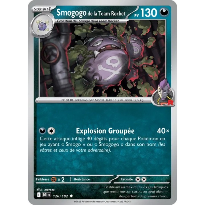 Smogogo de la Team Rocket 126/182
