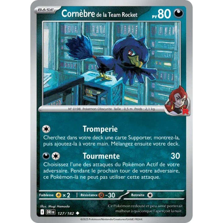 Cornèbre de la Team Rocket 127/182