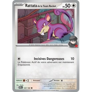 Rattata de la Team Rocket 147/182