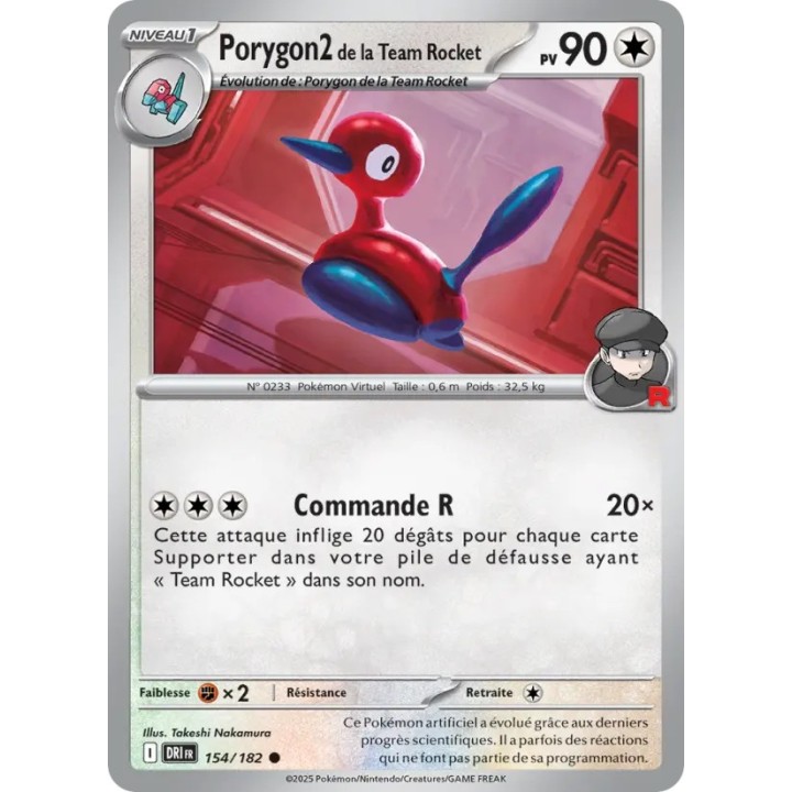 Porygon2 de la Team Rocket 154/182
