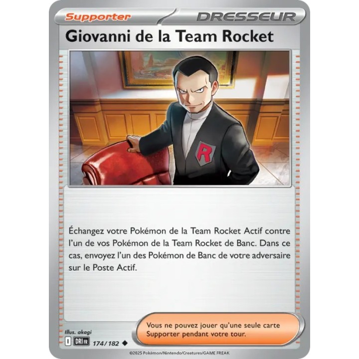 Giovanni de la Team Rocket 174/182