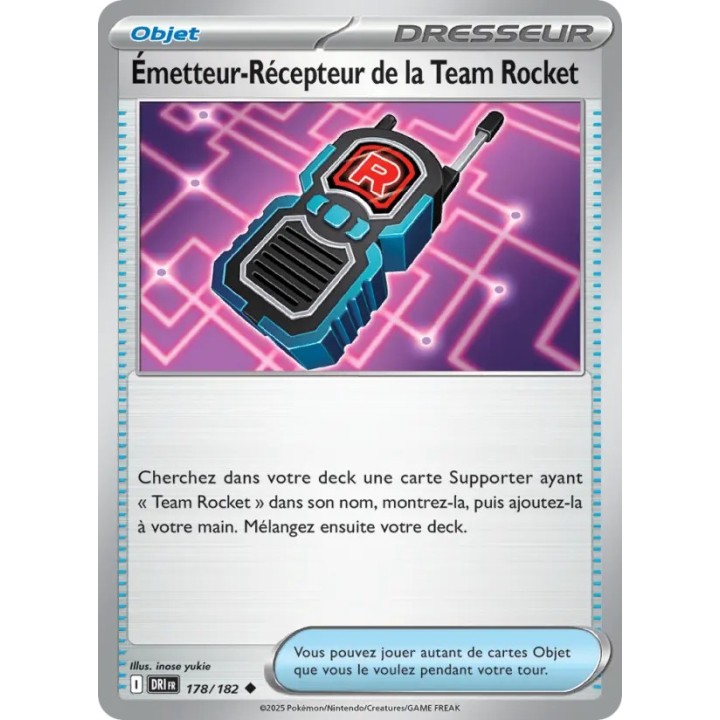 Émetteur-Récepteur de la Team Rocket 178/182