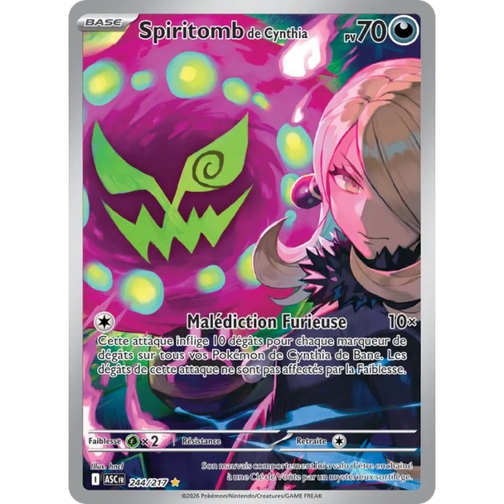 Spiritomb de Cynthia 244/217