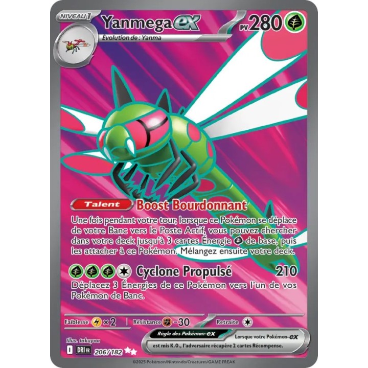 Yanmega-ex 206/182