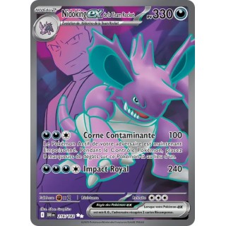 Nidoking-ex de la Team Rocket 216/182