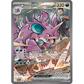 Nidoking-ex de la Team Rocket 233/182