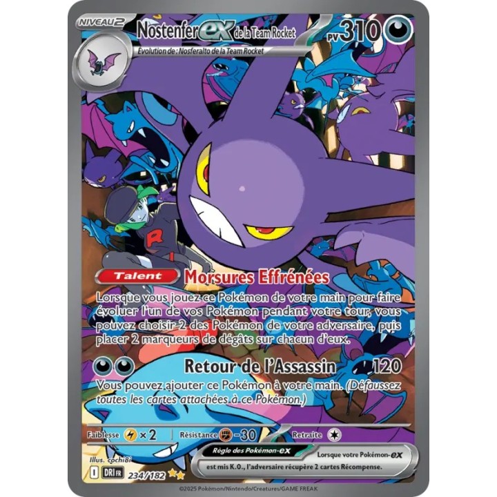 Nostenfer-ex de la Team Rocket 234/182